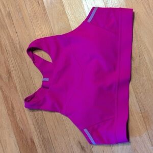 Vibrant Pink Sports Bra